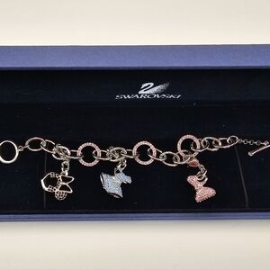 Swarovski Minnie Mouse Charm Braclet